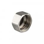 Заглушка на трубу 1/2, внутренняя резьба, из нержавеющей стали марки 304