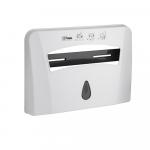 Диспенсер для одноразовых сидений на унитаз, пластиковый, цвет БЕЛЫЙ.