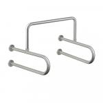 Поручень для инвалидов к писсуару из нержавеющей стали