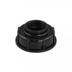 Переходник для еврокуба 2"х1" с внутренней резьбой (S60*6), из АБС пластика.