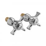 Комплект: кранбукса 1/2 м/к 2шт + маховик "крест" 2шт