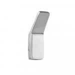 Крючок одинарный "планка", цвет ХРОМ.