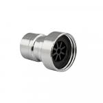 Штуцер 16 х 1/2 гайка с внутренней резьбой, цвет ХРОМ.