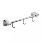 Вешалка с тремя крючками, прямая