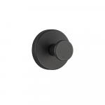Крючок одинарный, на вакуумной присоске, из нержавеющей стали SUS 304, цвет ГРАФИТ.